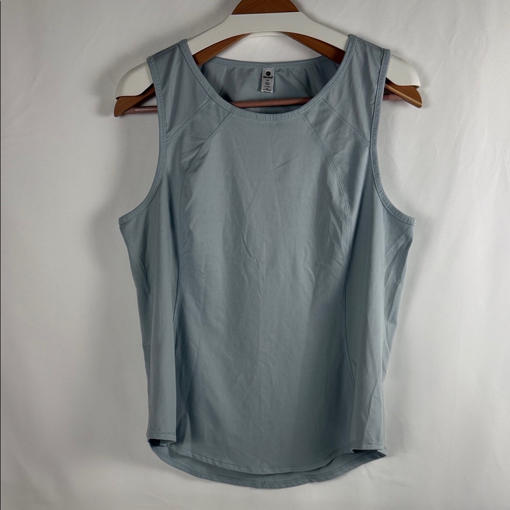 3-Pack Stylish Women's Activewear Tank Tops - Pink, Blue, and Gray - Picture 9 of 10